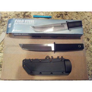 Cold Steel 17T Kobun Tanto Fixed  Tactical Fixed Blade Knives  Sports & Outdoors