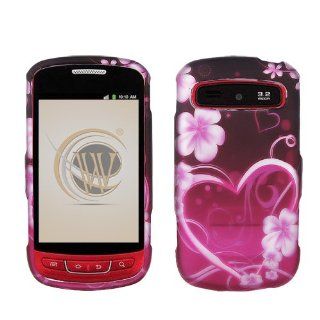 Samsung Admire R720 Rubberized Hard Case Cover   Exotic Love Cell Phones & Accessories