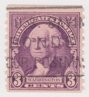 U.S.A. Stamp Scott #720 1932 3 Cent George Washington Deep Violet 