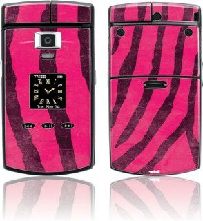 Pink Fashion   Painted Zebra Distressed   Samsung SCH U740   Skinit Skin Electronics