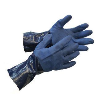 Atlas 720 XXL Nitrile Blue Chemical Resistant Work Glove 12 Pair   Chemical Resistant Safety Gloves  