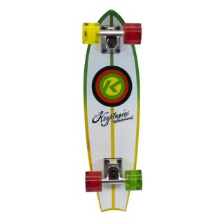 Kryptonics Fishtail Cruiser Pipeline Graphic 24 Complete Skateboard