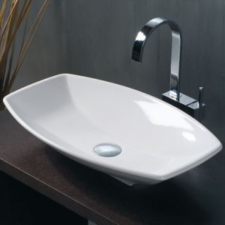 WS Bath Collections Ceramica I Bathroom Sink   LVR 210