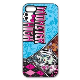 Custom Monster High Cover Case for iPhone 5/5s WIP 4017 Cell Phones & Accessories