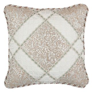 Jennifer Taylor Swanson Pillow with Velvet Braid and Cord