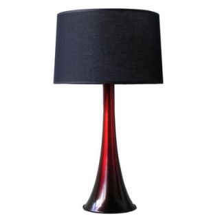 Babette Holland Flamingo Table Lamp with Linen Shade