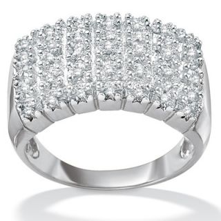 Palm Beach Jewelry Diamond Pave Cluster Ring