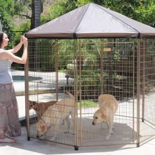 Advantek The Pavilion Steel Yard Kennel