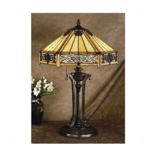 Quoizel Indus Tiffany Table Lamp