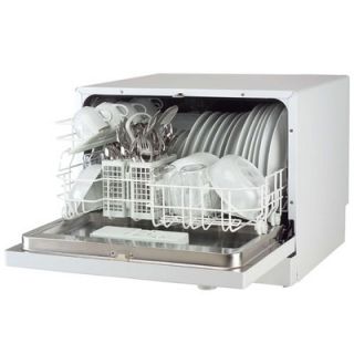 Premia 6 Place Setting Countertop Compact Dishwasher