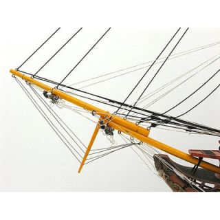 Old Modern Handicrafts Victory Bow Section Model Ship