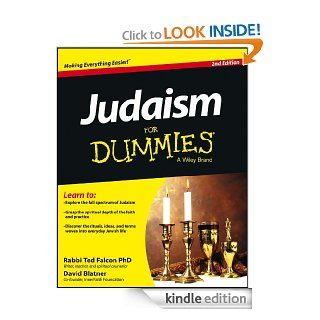 Judaism For Dummies (For Dummies (Religion & Spirituality)) eBook Rabbi Ted Falcon, David Blatner Kindle Store
