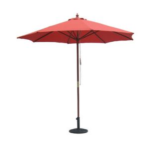 International Concepts 9 Wooden Pole Market Umbrella