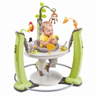 Evenflo ExerSaucer Jump and Learn Stationary Jungle Quest Bouncer