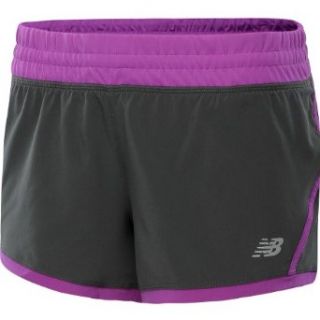 NEW BALANCE Women's Impact Running Shorts   Size Large, Purple Cactus Clothing