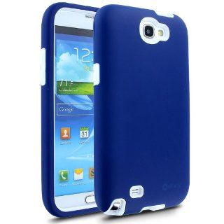 Rapture Elite Case for Samsung Galaxy Note II SGH I317 / SGH T889 / SCH I605 / SPH L900 / SCH R950 / GT N7100   Blue / White Cell Phones & Accessories