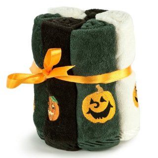 Cotton Craft   Halloween 6 Pack Assorted Wash Cloth 12x12   100% Pure Cotton Decorative Guest Towels   Washcloths