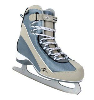 Riedell Ice Skates 725 Womens Blue   Size 7  Ice Skating Figure Skates  Sports & Outdoors