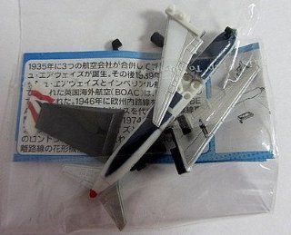 British Airways 747 400 Choco Micro Airline Snap Kit Model # 06   Furuta Japan 
