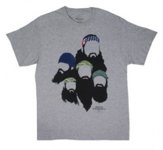 Beards Montage   Duck Dynasty T shirt at  Mens Clothing store