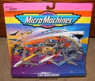 Micro Machines Airliners #34 Collection Toys & Games
