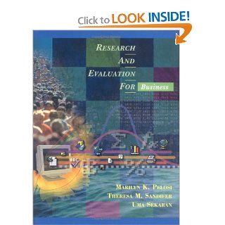 Research and Evaluation for Business 9780471390886 Science & Mathematics Books @