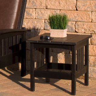 Deep Seating Mission Coffee Table Finish Black  Patio Coffee Tables  Patio, Lawn & Garden
