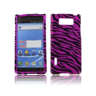 LG US730 (Splendor/ Venice) Zebra Hot Pink Protective Case Cell Phones & Accessories