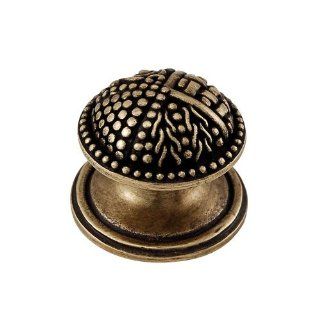 Vicenza Designs K1138 Medici Knob, Small, Antique Brass   Cabinet And Furniture Knobs  