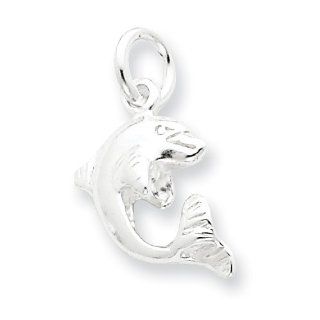 Sterling Silver Dolphin Charm Jewelry