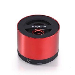RPDIRECT New Metal Wireless Mini Bluetooth Speaker HiFi Handsfree Mic Portable A+ Quality  player with Micro SD Card Slot & Audio Input Ports for PC / Phone / Tablet / Apple iPod Touch / iPad / iPhone 4 /iPhone 4s/ Samsung Galaxy Note, Galaxy S IV, 