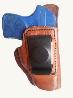 Tagua BROWN Right Hand Inside Pants Leather Holster for TAURUS TCP 380 32 738 & 732  Gun Holsters  Sports & Outdoors