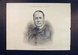 Portrait Playfair British Association Aberdeen 1885   Prints