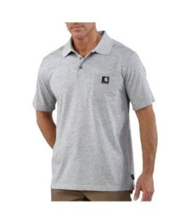 Carhartt Men's Short Sleeve Work Dry Collared Work Shirt Work Utility Shirts Clothing