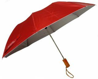 Sunblocking 15" ECLIPZE anti UV umbrella   Deep Red  Beauty Tools And Accessories  Beauty