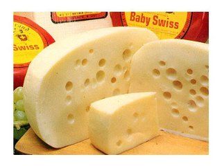 Zimmerman Baby Swiss Cheese, 5 lb. wheel  Packaged Swiss Cheeses  Grocery & Gourmet Food