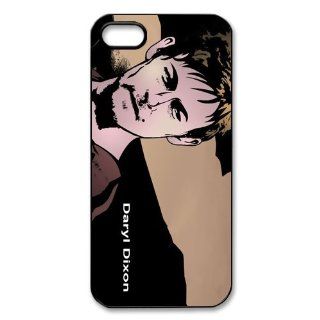 Custom Daryl Dixon Personalized Cover Case for iPhone 5 5S LS 736 Cell Phones & Accessories