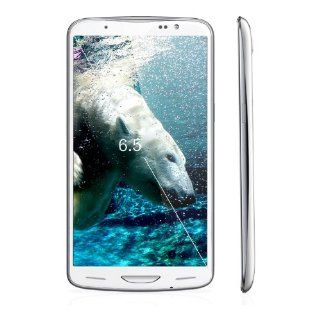 Inew i6000 6.5" Full HD 1920*1080 pixels, TP+LCD is all in one, 3G A9 processing chip MT6589 1.5GHZ CPU, WCDMA 3G/GSM, 13.0M AF camera, Mobile AP, Wifi, GPS+AGPS, 9.5mm thin body, 3150mAh battery RAM1GB; ROM16GB(white) Cell Phones & Accessories