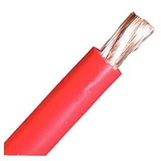 Electrical Wire 760 Red 4 Ga Tin Battery Cable 100 ft