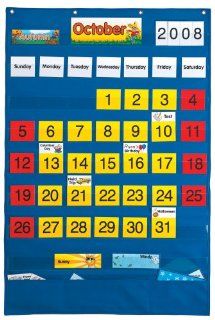 Calendar Pocket Chart   English/Spanish Toys & Games