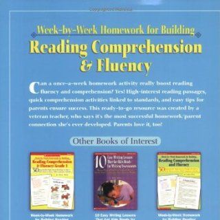 Week by Week Homework for Building Reading Comprehension & Fluency Grades 23 30 Reproducible High Interest Passages for Kids to Read Aloud atBuilding Reading Comprehension and Fluency) (0078073517794) Mary Rose Books
