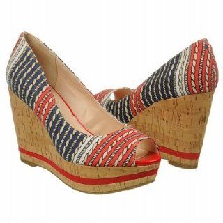 TOMMY HILFIGER Women's Sade (Cobalt Multi 6.0 M) Sandals Shoes