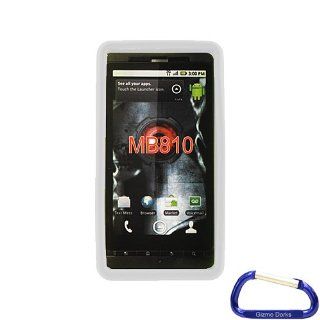 Gizmo Dorks Silicone Skin Case Cover (Clear) for the Motorola Droid X Cell Phones & Accessories