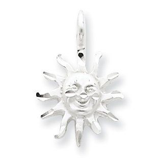 Sterling Silver Sun Charm Jewelry