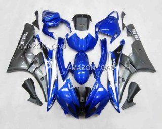 GAO_MTF_047_04 ABS Body Kit Injection Motorcycle Fairing Fit For Yamaha YZF R6 2006 2007 Automotive