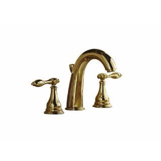 AquaSource Polished Brass 2 Handle WaterSense Bathroom Faucet   Touch On Bathroom Sink Faucets  