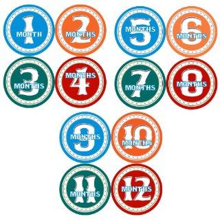 Onesie Stickers, BOYS CIRCLES Baby Month Onesie Stickers Baby Shower Gift Photo Shower Stickers, baby shower gift by OnesieStickers  Baby Keepsake Products  Baby
