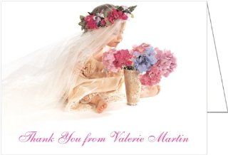 Wee Princess Baptism Christening Thank You Cards   Set of 20 Baby