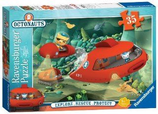 Octonauts   Gup X To The Rescue   35 Piece Jigsaw Puzzle Toys & Games