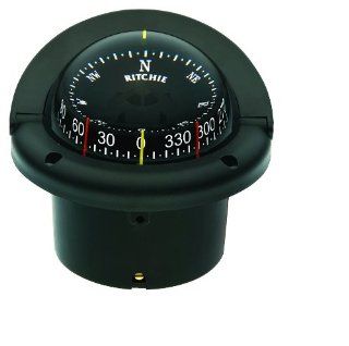 Ritchie Hf 743 Helmsman Flush Mount Compass  Boat Compasses  Sports & Outdoors